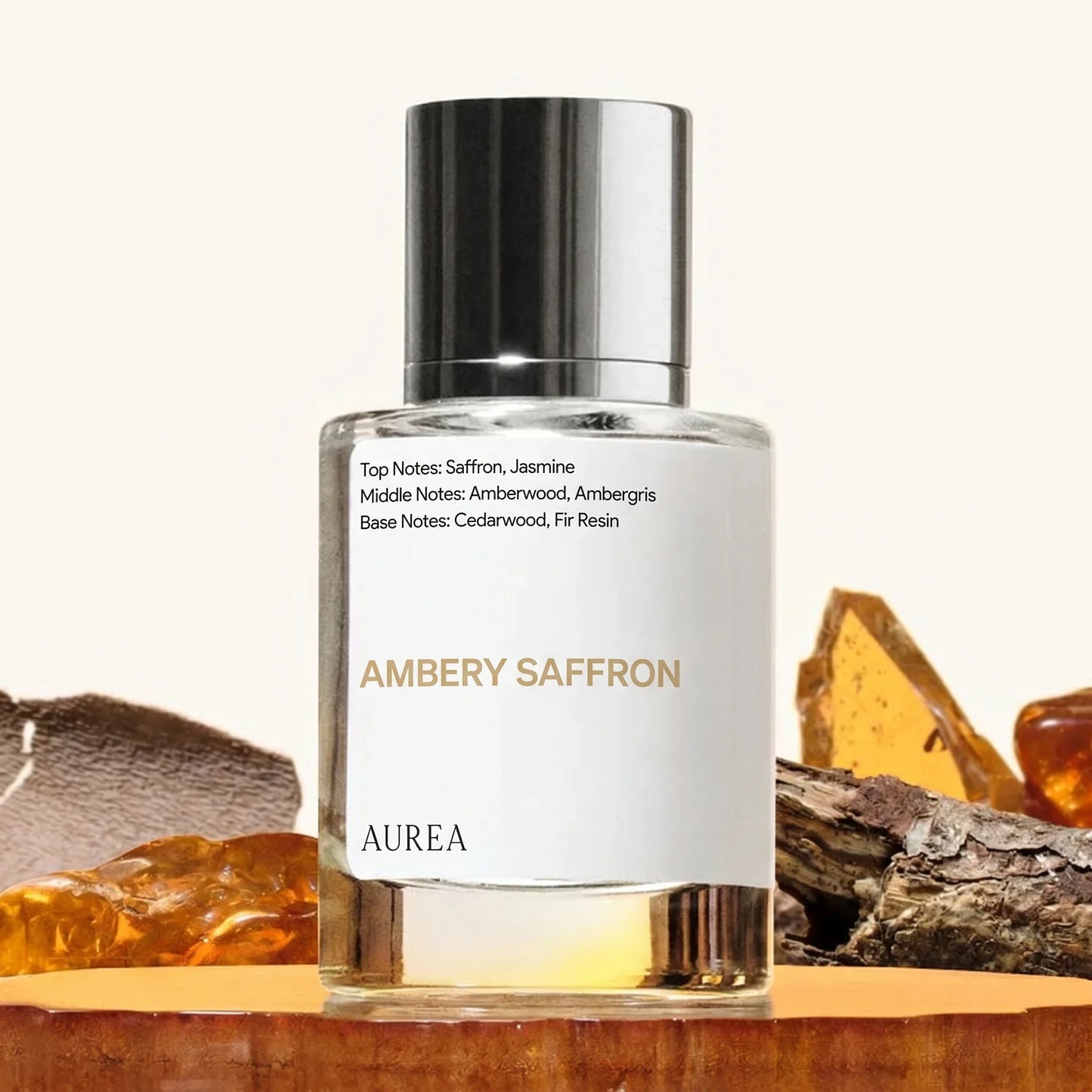 Ambery saffron